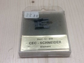 Plattenspieler Ersatz-Tonnadel Nr. 016 CEC - SCHNEIDER,...