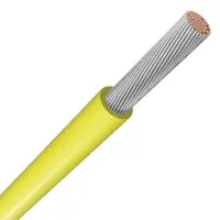 LiYv Schaltlitze 0,25mm² | flexibel Kupfer verzinnt | 25m Spule Gelb