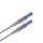 Labor Messleitung | 4mm Sicherheitsstecker | 1,0m Blau