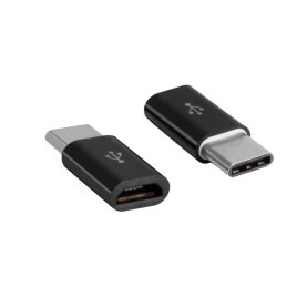 USB-Adapter, Micro-USB-Kupplung / USB-C-Stecker, 2...