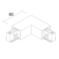 IVELA Serie 7655 L-Verbinder für 3-Phasen...