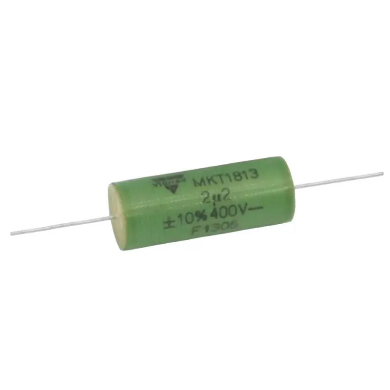 VISHAY MKT1813 Folienkondensator axial | 2,2µF ±10% 400V | 16x41mm Grün