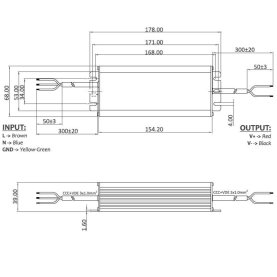 GLP Serie GLSV-100 LED-Treiber, Konstantspannung, 100...