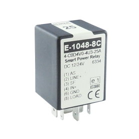 E-T-A E-1048-8C Smart Power Relais, CUBIC, 12/24V-, 25A