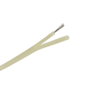 PUR-Flachleitung, 2x0,50mm², 10m, beige