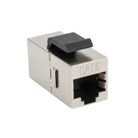 CAT.6 Keystone Verbinder | 2x RJ45 Buchsen geschirmt STP 1:1
