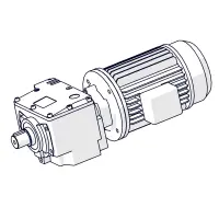 ETA HACK 63-130 / eHACK 60-130 Stokergetriebemotor, 0,37kW