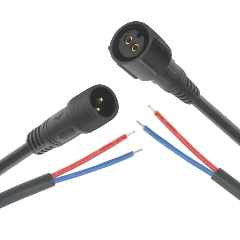 Steckverbinder-Paar IP67 M10 Verschraubung | 2-polig 1m