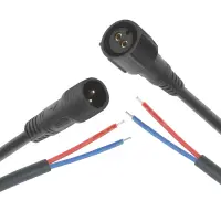 Steckverbinder-Paar IP67 M10 Verschraubung | 2-polig 1m