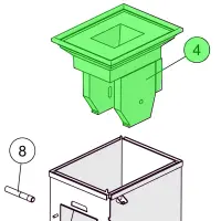 ETA 010-1800-00 Brennkammer komplett | PE15-25