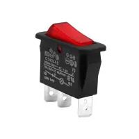 ARCOLECTRIC Kontroll-Wippschalter 30x11mm | 1-polig...