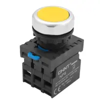 CHINT NP8 22mm Einbau-Drucktaster IP65 | 2S/1Ö 3A...