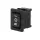 Wipptaster 19x13mm | 1-polig (EIN)/AUS/(EIN) 10A 250VAC | I/O/II Schwarz