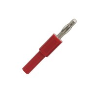 Bananen-Adapter | Stecker 4mm Kupplung 2mm | Rot