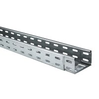 Kabelrinne, zusammensteckbar, verzinkt, 60x100x2000mm, 6...