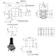 ALPS EC12E2420801 Encoder, 12mm, 24 Impulse, Kunststoffachse, stehend, M9x0,75