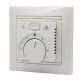 UP Fussbodenheizung-Thermostat mit Bodenfühler, manuell, 16A/230V~, 82x82mm, cremeweiß