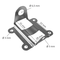 Motorhalterung für DC-Motor 24x31mm