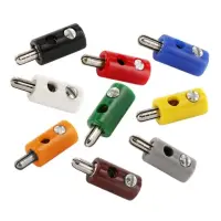 Set 2,6mm Zwergstecker mit Querloch | 90-teilig, 9 Farben