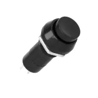 Drucktaster Rund 12mm Einbau-Ø | 1 Schließer...