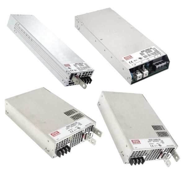 MeanWell Serien RSP-1000/1500/1600/2000/2400/3000, Hochleistungs-Netzteile
