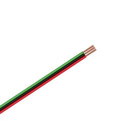 Flachbandleitung, 3x0,14mm², 3-farbig, 5m Ring