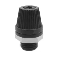 Kabelzugentlastung M10x1 Schwarz | Klemmnippel mit...