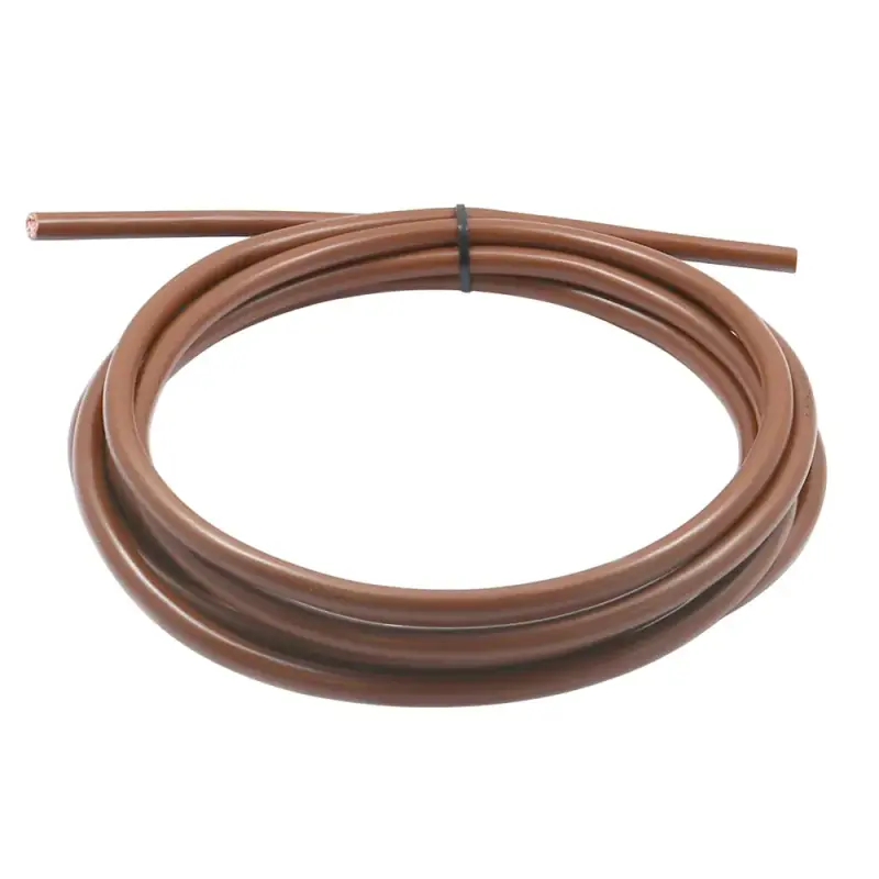 H07V-K 10mm² Aderleitung flexibel | Schaltlitze Meterware Braun