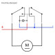 KFZ Fensterheber-Taster mit Fenster-Symbol, 20A/12V, beleuchtet