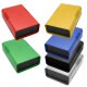 Halbschalen-Kunststoffgehäuse EURO-BOX, 135x95x45mm, 6 verschiedene Farben