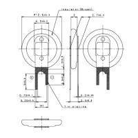 PANASONIC VL1220/VCN Akku-Knopfzelle, Ø 12,5mm,...