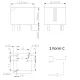 TIANBO Serie TRS, PCB KFZ-Relais, 1 Wechsler, 12/24V-, 30A