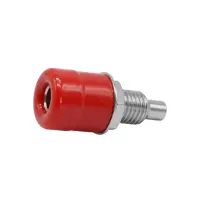 4mm Bananenbuchse Einbau-Ø 6/7,5mm | 24A 30VAC...
