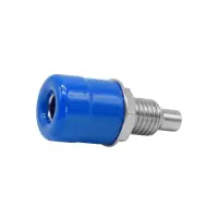 4mm Bananenbuchse Einbau-Ø 6/7,5mm | 24A 30VAC...