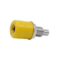 4mm Bananenbuchse Einbau-Ø 6/7,5mm | 24A 30VAC...