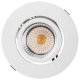 LED Deckeneinbauleuchte 170mm, dreh- & schwenkbar, 230V, 27W, 3000K, 60°, weiß