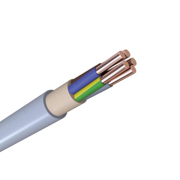 NYM-J Kunststoffmantelleitung (Elektro Installationskabel), 5x10mm², Meterware