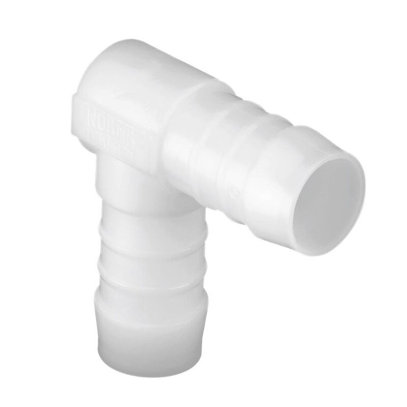 NORMAPLAST® SV POM Schlauchverbinder | Winkelstück 6mm