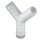 NORMAPLAST® SV POM Schlauchverbinder | Y-Stück 12mm
