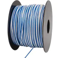 LiY-Z Flachleitung | Zwillingslitze 2x0,14mm² | 100m...