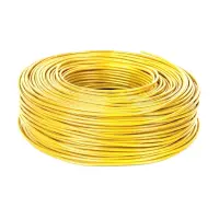 UL/cUL Schaltdraht starr | AWG18 Style 1015 | Gelb 100m Ring