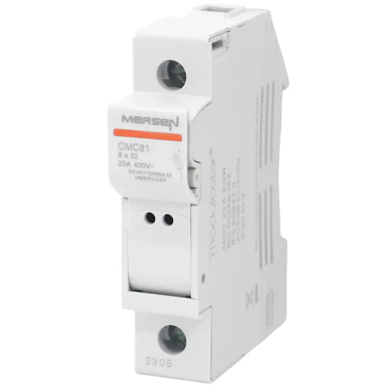 MERSEN CMC81 Modulostar® Hutschienen-Sicherungshalter, 8x32mm, 1-polig, 25A/400V