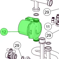 ETA Pumpen-Austausch-Set für 4-Zeilen-Regelung, mit...