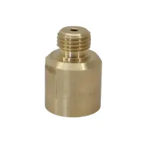 Messing-Gewindeadapter IG 1/2" auf AG 1/4" | 3...