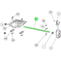 ETA 031-1751-02 Welle für Kipprost Retorte |...