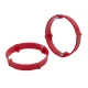 Putzausgleichring für 60mm UP-Dosen, rot, Höhe 12mm, 25 Stück