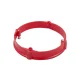 Putzausgleichring für 60mm UP-Dosen, rot, Höhe 12mm, 25 Stück