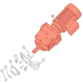 ETA HACK 200 Stokergetriebemotor, 0,55kW, 3x230/400V~