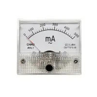 Einbaumessgerät 64x56mm | Zeigerinstrument analog |...