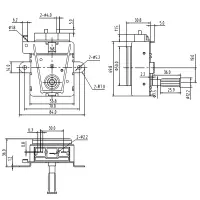 AC Synchron-Getriebemotor mit Grillspießaufnahme,...